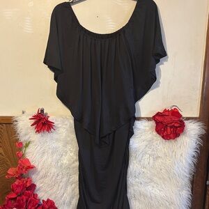 Elegant Black Women's Dress
